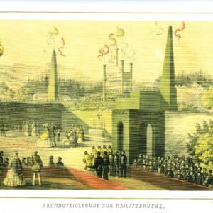 Grunsteinlegung_Gailitzbruecke_Kaiserpaar_1856